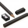 Набір Moleskine Black Pencils (2 олівці, точилка, кліпса)