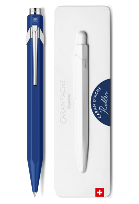 Ручка-ролер Caran d'Ache 849 синя + бокс 