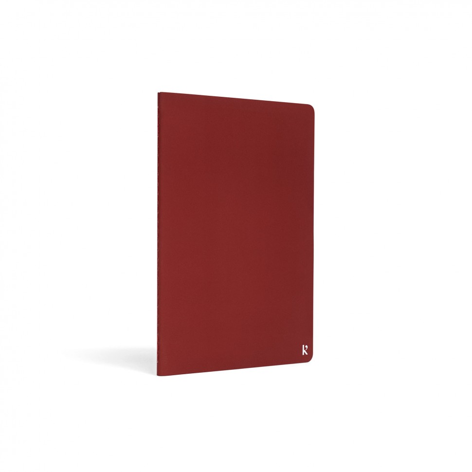 Набір зошитів Karst Journal A5 14,8 х 21 см в лінію та нелінований піно-бордо
