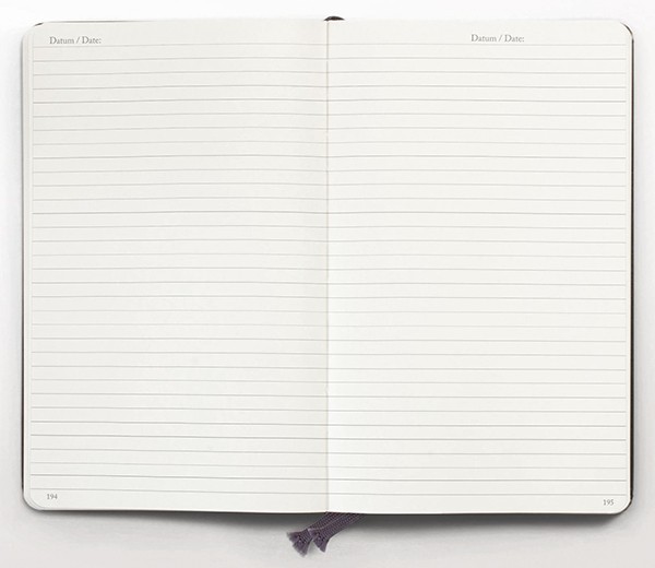 Блокнот Leuchtturm1917 Muted Colours Paperback B6 12,5 х 19 см в лінію пудровий