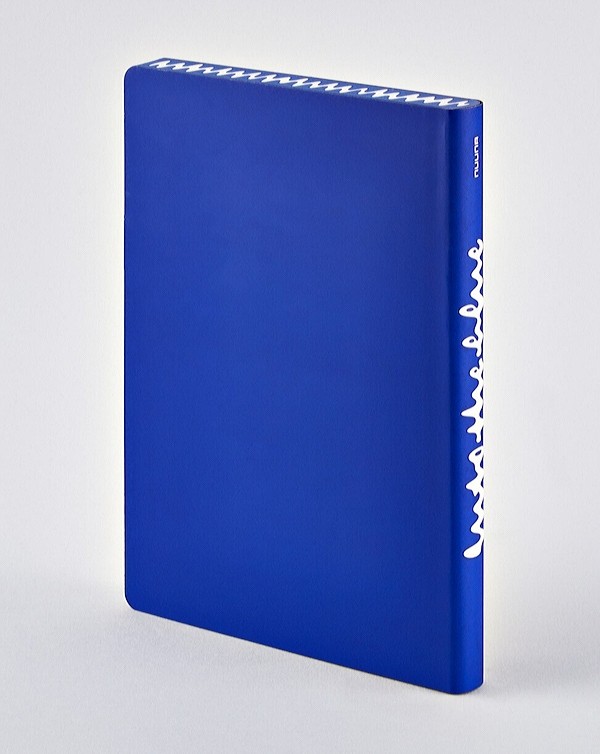 Блокнот Nuuna Graphic Into The Blue 16,5 х 22 см в крапку
