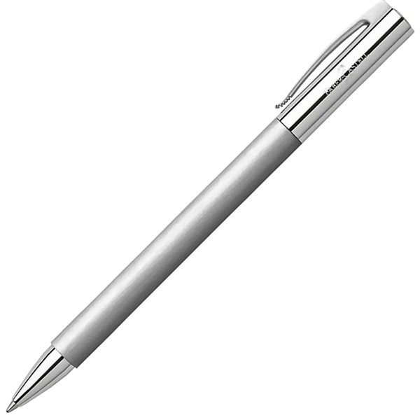 Кулькова ручка Faber-Castell Ambition Stainless Steel матова срібляста