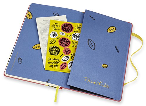 Блокнот Moleskine Frida Kahlo середній 13 x 21 см нелінований рожевий