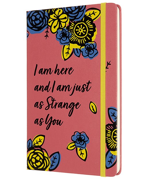 Блокнот Moleskine Frida Kahlo середній 13 x 21 см нелінований рожевий