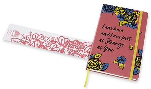 Блокнот Moleskine Frida Kahlo середній 13 x 21 см нелінований рожевий