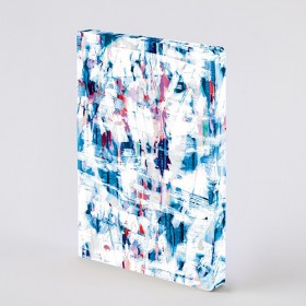 Блокнот Nuuna Composition Strata 16,5 х 22 см в крапку