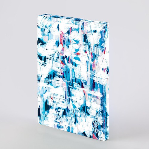 Блокнот Nuuna Composition Strata 16,5 х 22 см в крапку