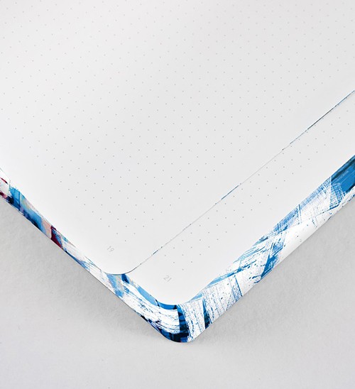 Блокнот Nuuna Composition Strata 16,5 х 22 см в крапку