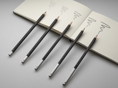 Набір графітних олівців Moleskine (H, HB, 2B, 4B, 6B)