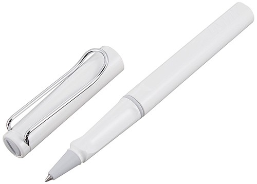 Ролерна ручка Lamy Safari біла 1,0 мм 