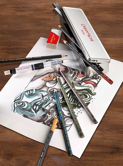 Набір Caran d'Ache Artist Multi-Techniques 13 предметів