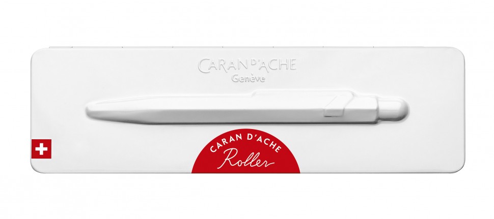 Ручка-ролер Caran d'Ache 849 червона + бокс 