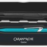 Ручка Caran d'Ache 849 Colormat-X бірюзова + бокс