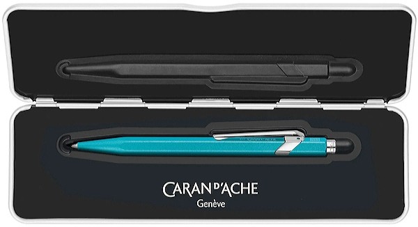 Ручка Caran d'Ache 849 Colormat-X бірюзова + бокс