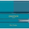 Чорнильна ручка Caran d'Ache Paul Smith цианово-сталева синя перо F (тонке)