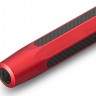 Чорнильна ручка Kaweco AC Sport Red червона алюміній та карбон перо F (тонке)