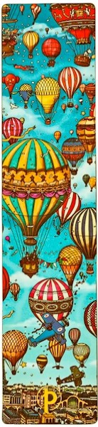 Закладка Paperblanks П'єр і Місто Лабіринтів Фестиваль Повітряних Куль