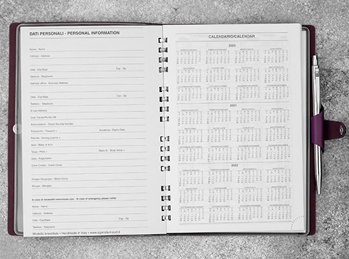 Змінний блок Mood на 2026 рік середній 13,5 х 20 см