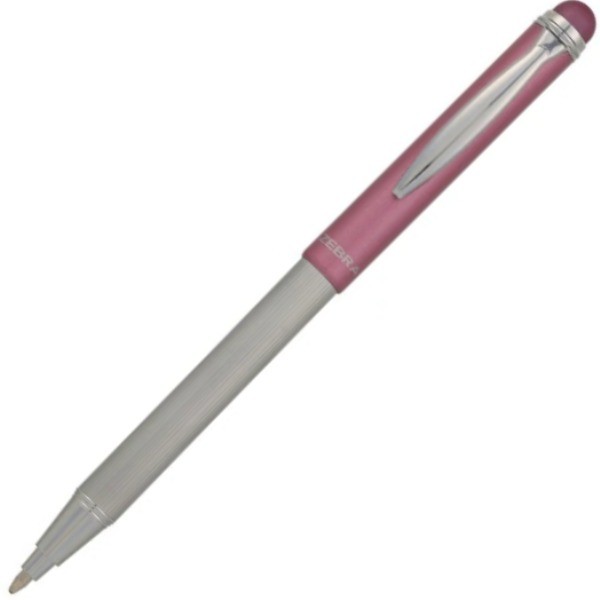 Кулькова ручка Zebra Telescopic Stylus рожева