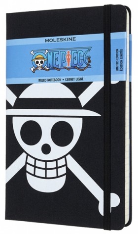 Блокнот Moleskine One Piece середній 13 x 21 см в лінію чорний