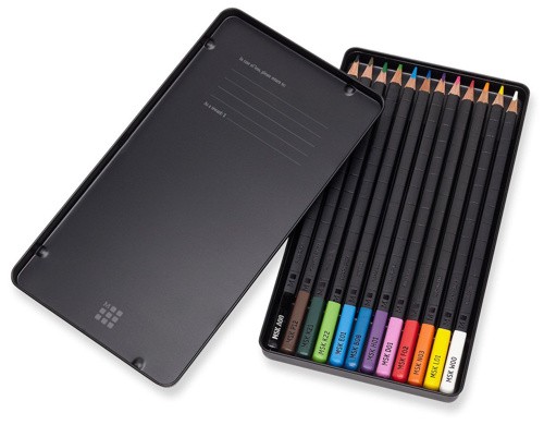 Набір акварельних олівців Moleskine Naturally Smart (12 кольорів)