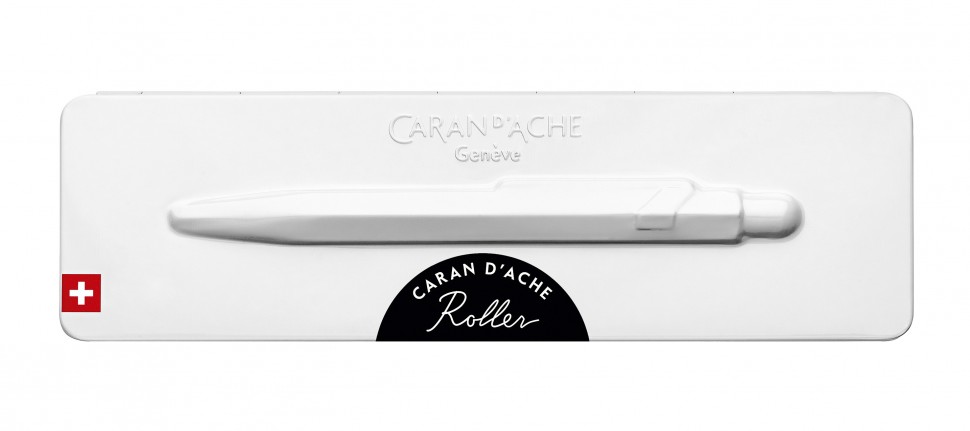 Ручка-ролер Caran d'Ache 849 чорна + бокс 