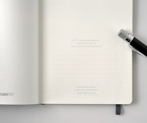 Блокнот Leuchtturm1917 Paperback B6 12,5 х 19 см в лінію антрацитовий 