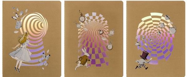Набір зошитів Moleskine Cahier Alice великий 19 х 25 см в лінію
