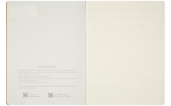 Набір зошитів Moleskine Cahier Alice великий 19 х 25 см в лінію