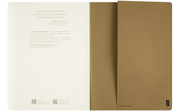 Набір зошитів Moleskine Cahier Alice великий 19 х 25 см в лінію