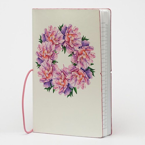 Блокнот Like U Flowers Вінок 2в1 в лінію та клітинку