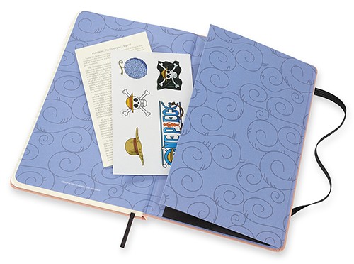Блокнот Moleskine One Piece середній 13 x 21 см в лінію рожевий