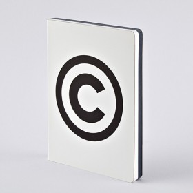 Блокнот Nuuna Graphic Copyright 16,5 x 22 см в крапку