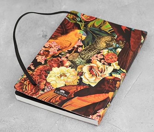 Блокнот Cedon Богема середній 14,4 х 21 см в крапку