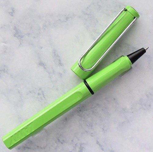 Ролерна ручка Lamy Safari зелена 1,0 мм 