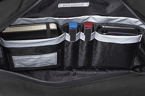 Сумка Moleskine Metro Messenger чорна