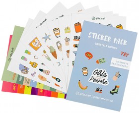 Набір стікерів Life Style 