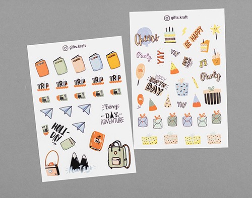 Набір стікерів Life Style 