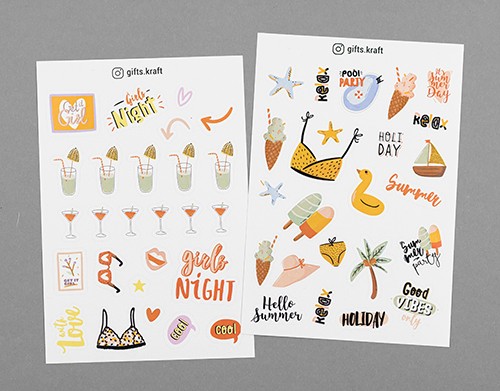 Набір стікерів Life Style 