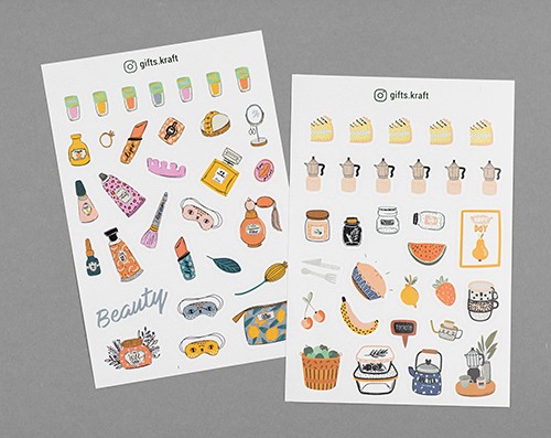 Набір стікерів Life Style 