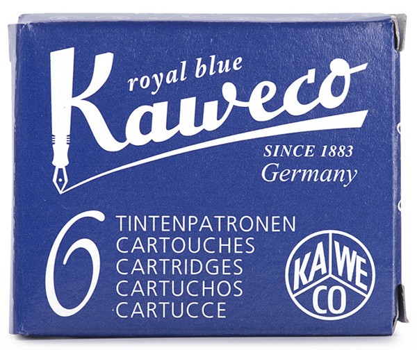 Набір картриджів королівського синього кольору для чорнильних ручок Kaweco 