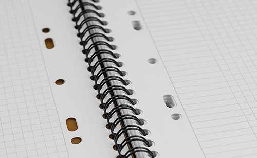 Блокнот Rhodia Rhodiactive A4+ чорний в клітинку