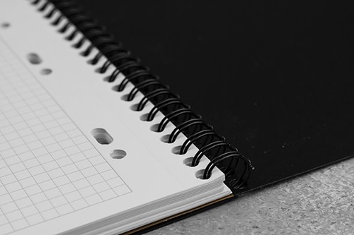 Блокнот Rhodia Rhodiactive A4+ чорний в клітинку