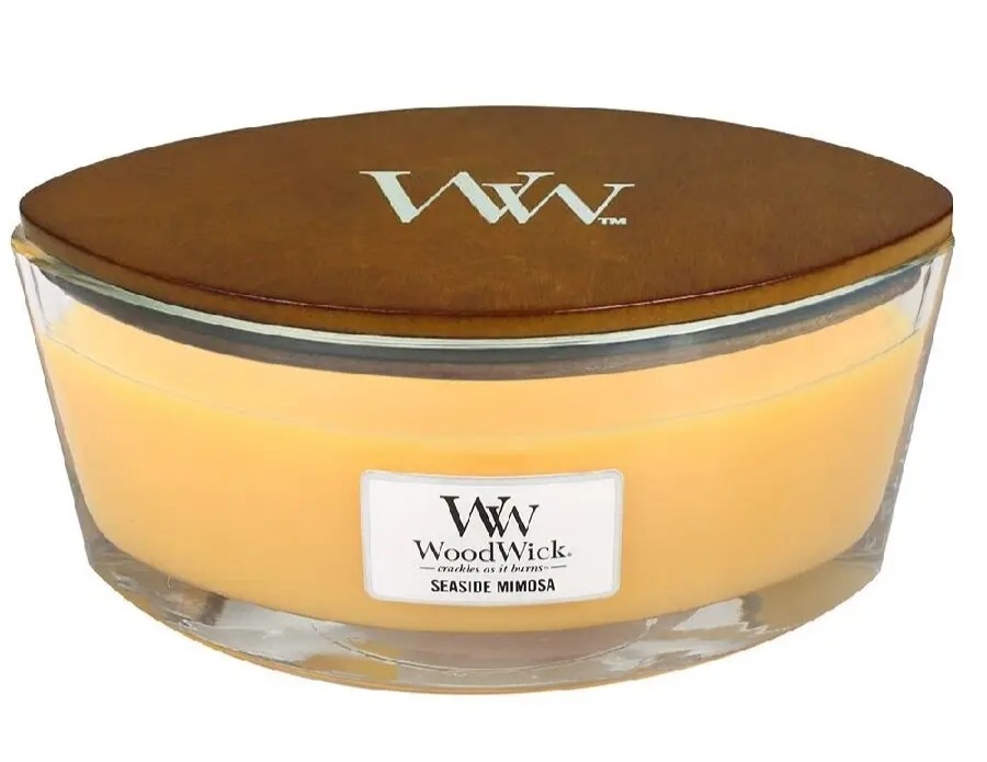Ароматична свіча WoodWick Ellipse Seaside Mimosa 453 г 