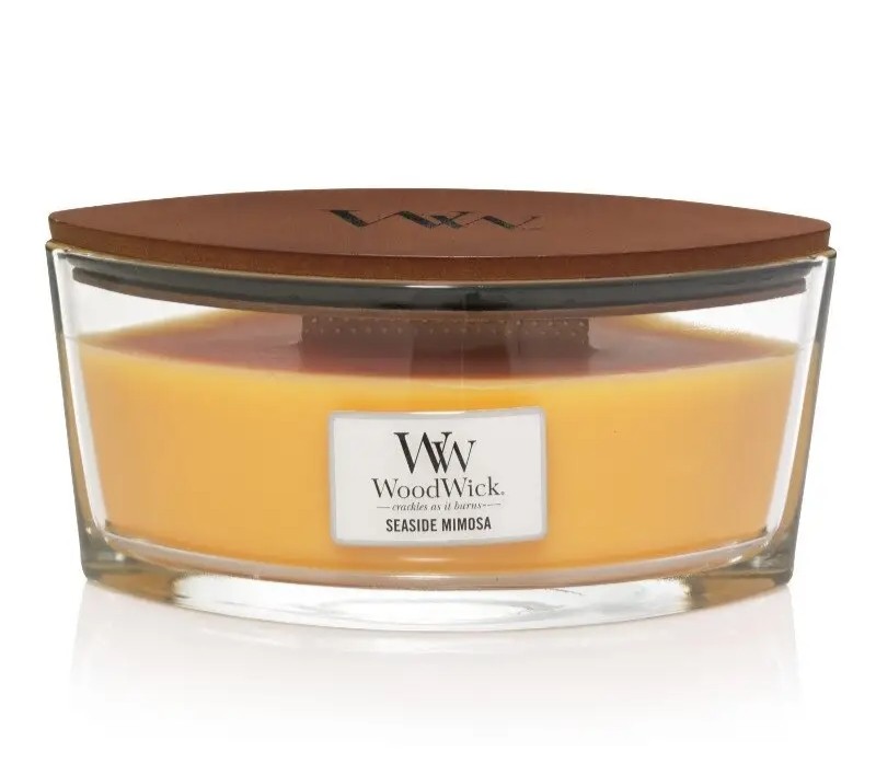 Ароматична свіча WoodWick Ellipse Seaside Mimosa 453 г 