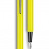 Чорнильна ручка Caran d'Ache 849 Metal жовта перо M (середнє)