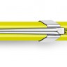 Чорнильна ручка Caran d'Ache 849 Metal жовта перо M (середнє)