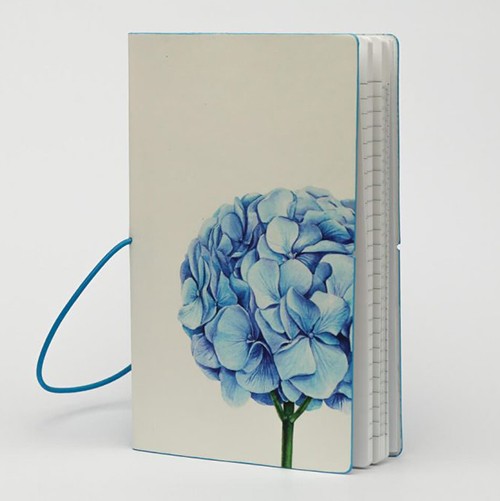 Блокнот Like U Flowers Гортензія 2в1 в лінію та клітинку