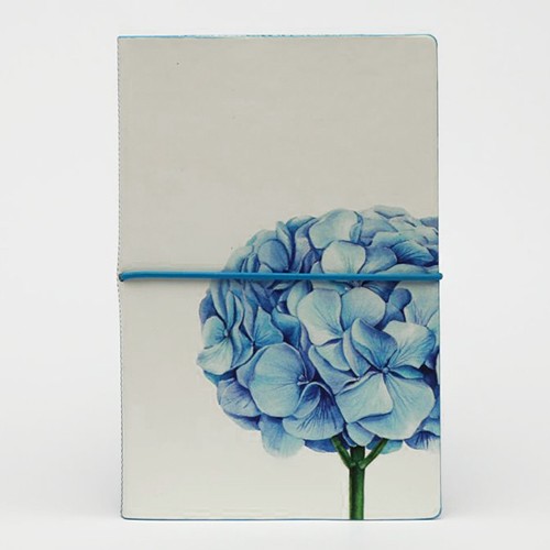 Блокнот Like U Flowers Гортензія 2в1 в лінію та клітинку