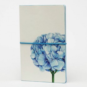 Блокнот Like U Flowers Гортензія 2в1 в лінію та клітинку